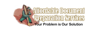 Affordable Document Preparation Service